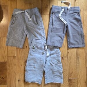 Peekaboo Beans Kids Gray Shorts Size 6